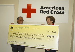 Red Cross Donation by Irving Moskowitz